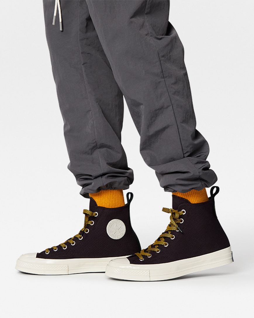 Tenisi Inalti Dama Converse Chuck 70 Counter Climate GORE-TEX Negrii Roz Galbeni | RO CLIE13724